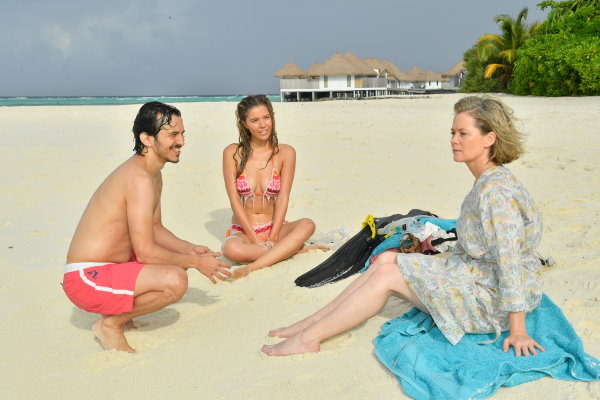 Ferdi Özten, Victoria Swarovski und Lisa Karlström