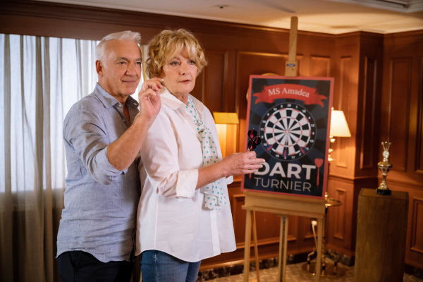 Christoph M. Ohrt gemeinsam mit Saskia Vester