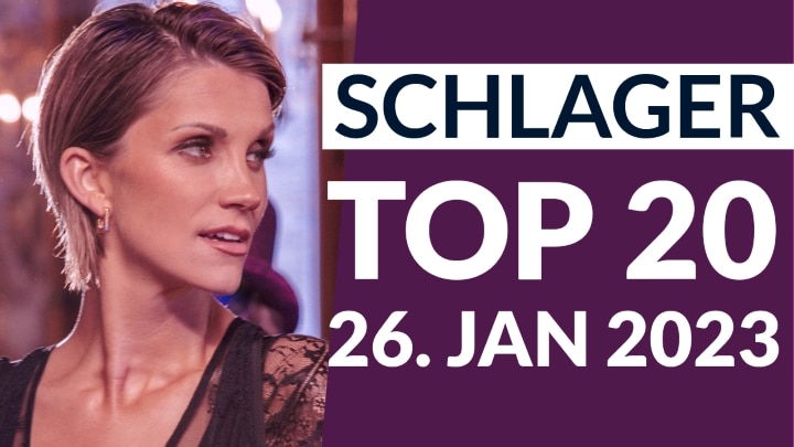schlager charts top 20 am 26. januar mit anna-maria zimmermann