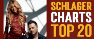 schlager charts top 20 am 12. juni mit pia-sophie und daniel lopes auf dem titelbild