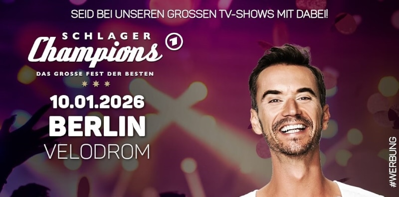 schlagerchampions 2026 mit florian silbereisen am 10. januar 2026