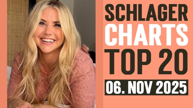 schlager charts top 20 am 6. november mit beatrice egli am titelbild