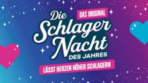 die schlagernacht des jahres 2026 das original logo