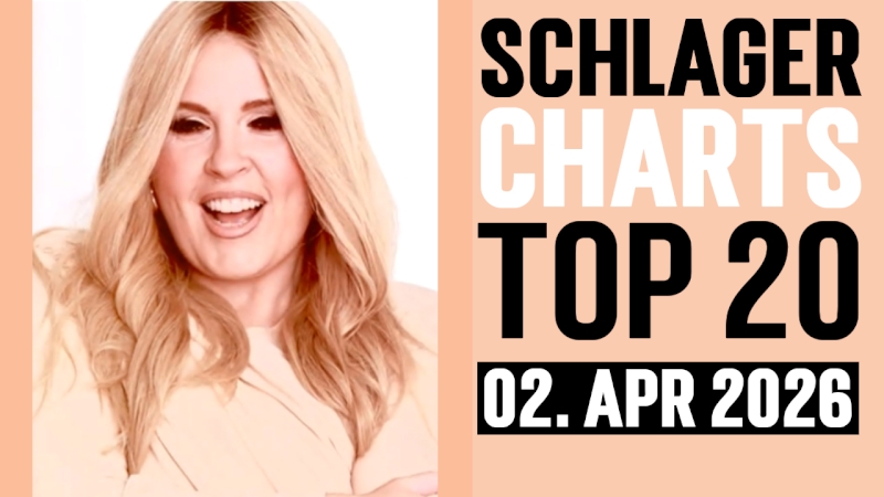 schlager charts top 20 am 02. april mit maite kelly am titelbild