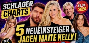 schlager charts top 20 am 30. april mit beatrice egli, joey heindle, matthias reim, mia julia und vanessa mai auf dem titelbild