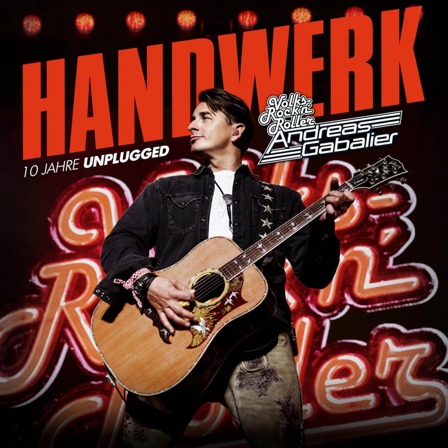 andreas gabalier handwerk 10 jahre unplugged album cover 2026