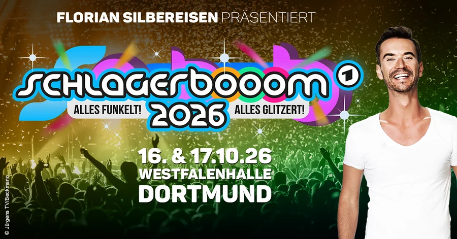 Schlagerboom 2026 in Dortmund mit Florian Silbereisen