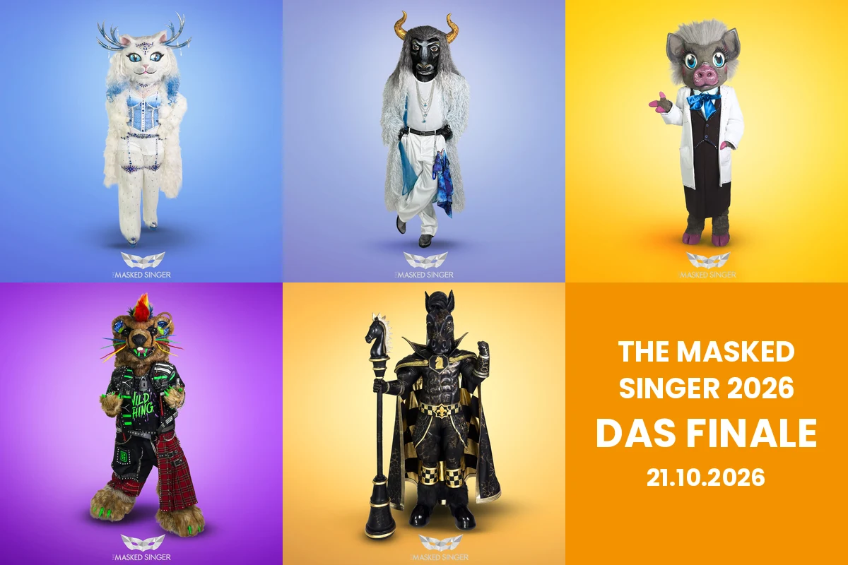 the masked singer 2026 finale die fünf finalmasken